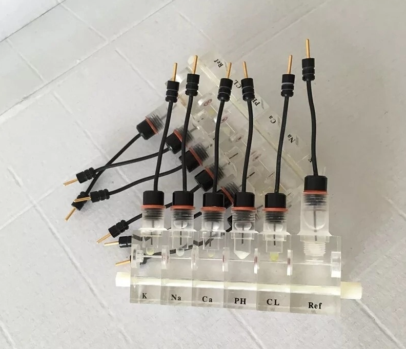 Electrolyte Analyzer Electrode K NaCl Ca pH Ref Reference Electrode ...